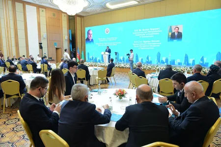 Посольство Азербайджана в Туркменистане провело конференцию, посвященную годовщине со дня рождения Гейдара Алиева