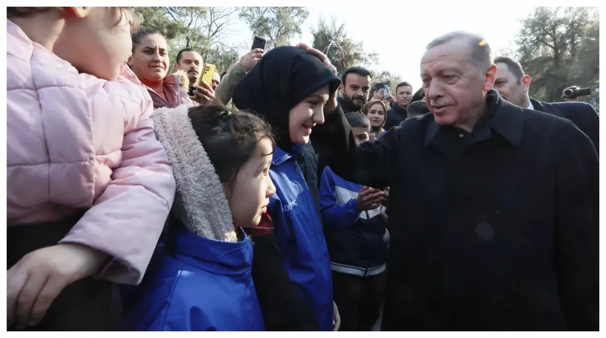 Erdogan arrives in Adiyaman