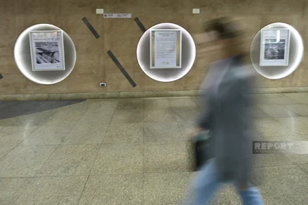 Bakı metrosunun 55 illiyinə həsr olunmuş sərgi açılıb