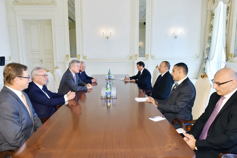 President Ilham Aliyev received President of Association of Friends of Azerbaijan in France