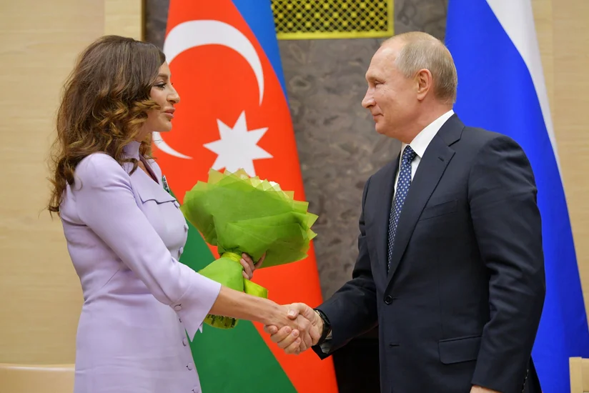 Vladimir Putin congratulates Mehriban Aliyeva on her birthday