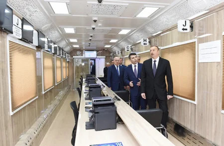 Prezident İlham Əliyev 1 saylı “ASAN Kommunal” Mərkəzinin açılışında iştirak edib