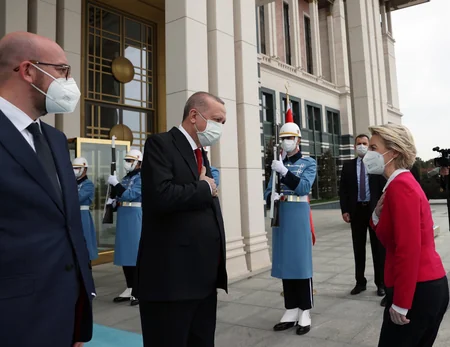 Erdoğan holds meeting with EU leaders