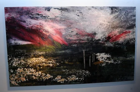 Rəssam Aida Mahmudovanın Umwelt adlı fərdi sərgisi açılıb - FOTO