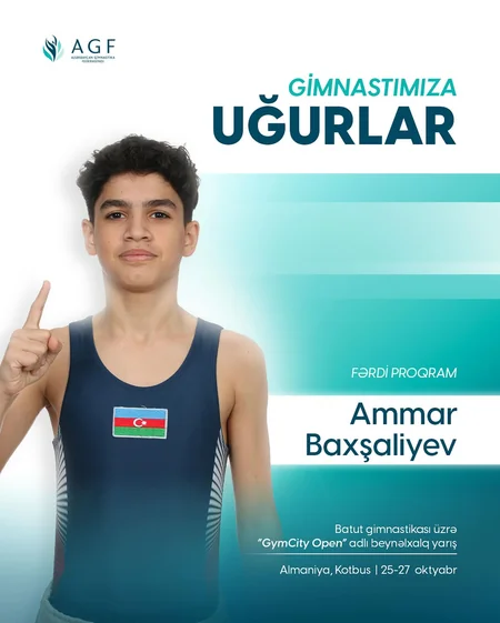 Almaniyadakı beynəlxalq turnirdə iştirak edəcək Azərbaycan gimnastlarının adları açıqlanıb