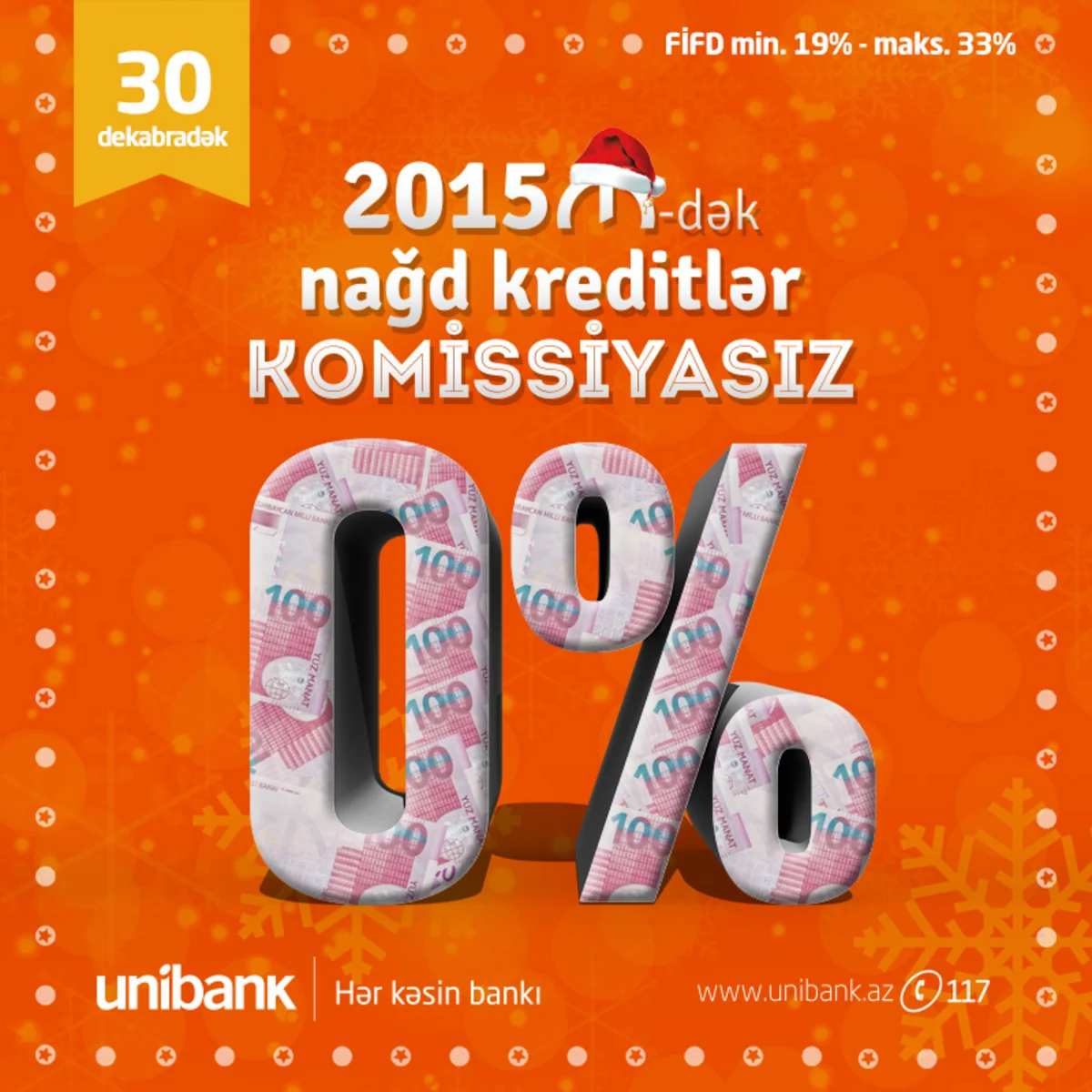 Unibank yeni kredit aksiyası keçirir