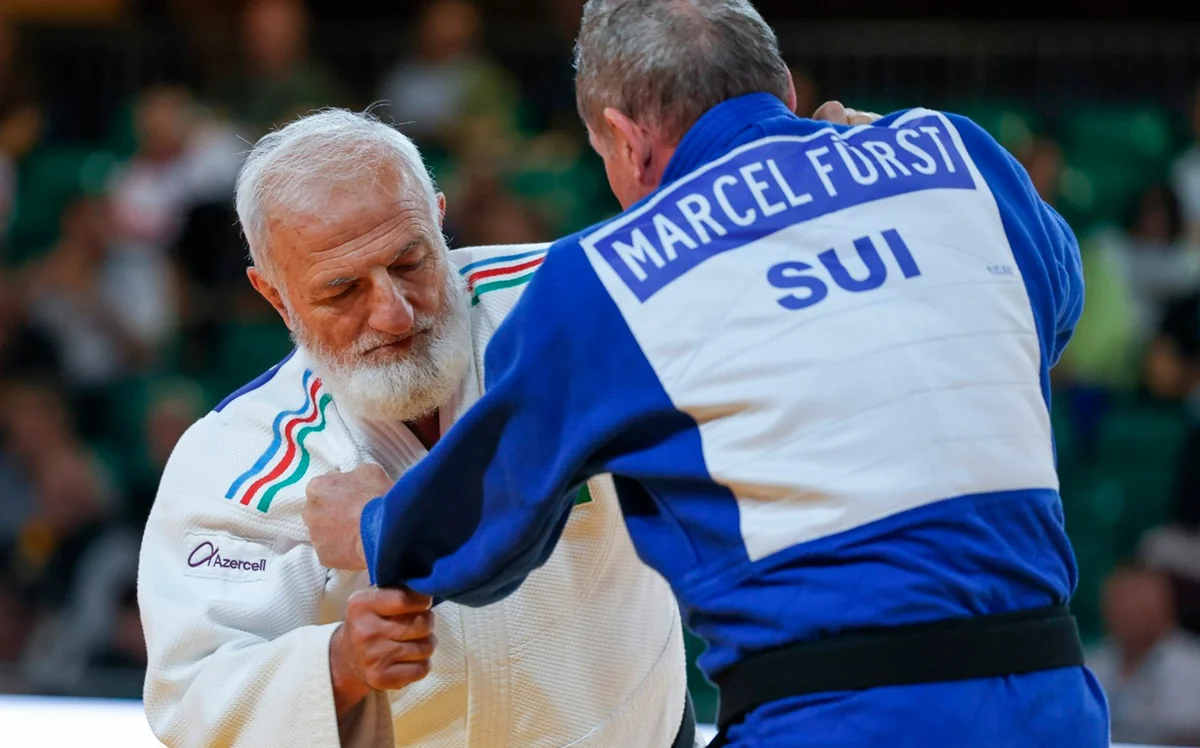 Azərbaycanın veteran cüdoçusu Avropa çempionatında qızıl medal qazanıb