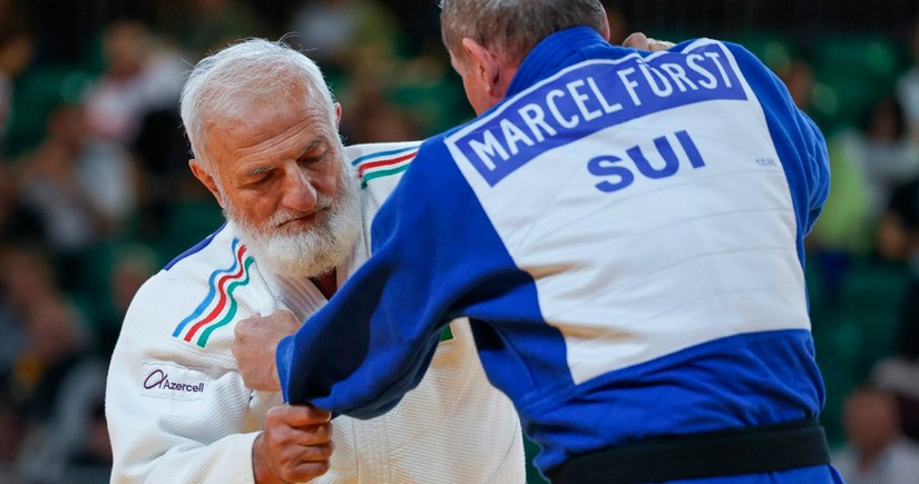 Azərbaycanın veteran cüdoçusu Avropa çempionatında qızıl medal qazanıb