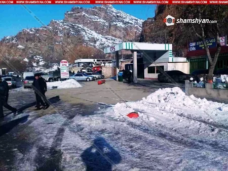 Ermənistanda qazdoldurma məntəqəsində partlayış olub