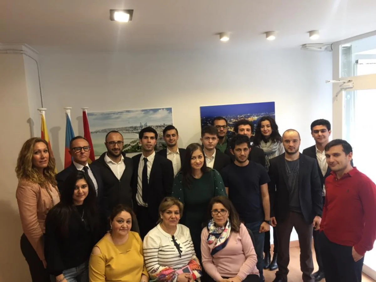 Barselonada Azərbaycan Evinin açılışı olub