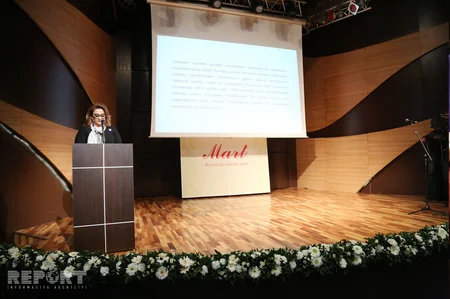 Ailə, Qadın və Uşaq Problemləri üzrə Dövlət Komitəsi 8 mart münasibətilə tədbir keçirib