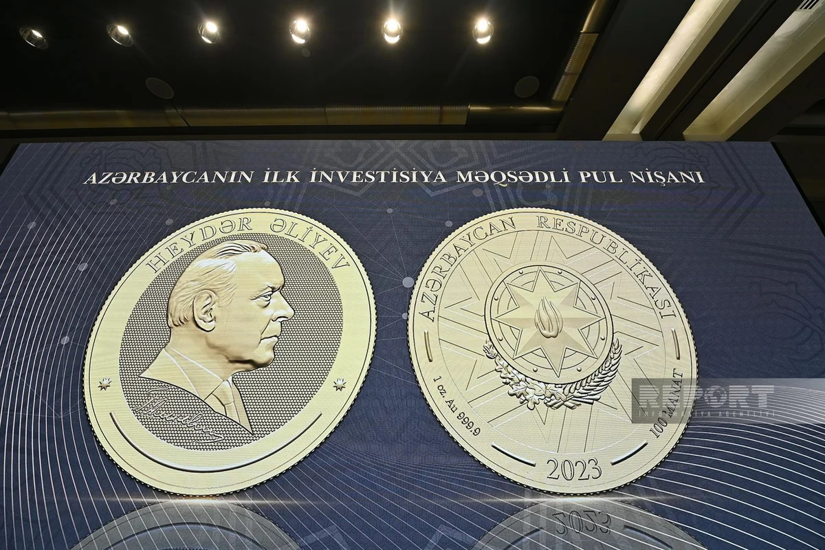 Azerbaijan's Central Bank issues commerative coins on 100th anniversary of Heydar Aliyev