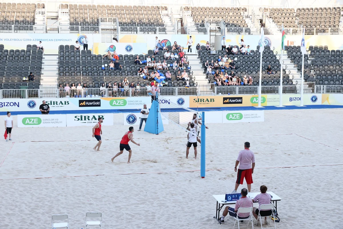 Çimərlik voleybolu üzrə Azərbaycan çempionatının qalibləri müəyyənləşib