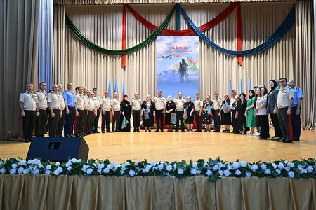 Təlim və Tədris Mərkəzində Silahlı Qüvvələr Günü münasibətilə təntənəli mərasim keçirilib