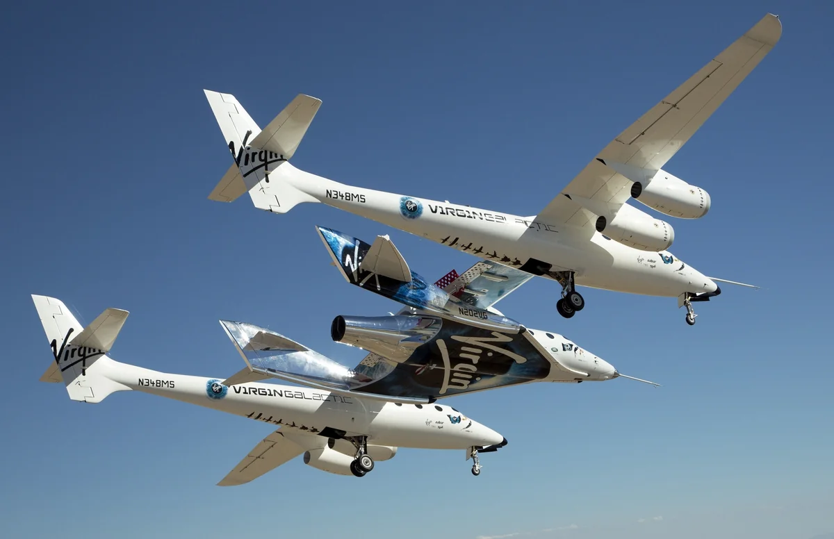 Virgin Galactic carries third set of tourists to edge of space