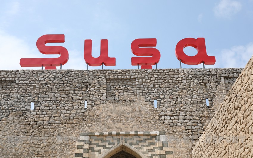 “Yüksəliş” müsabiqəsinin qalibləri Şuşaya səfər ediblər