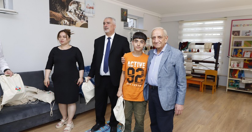 Azərbaycan Şahmat Federasiyası uşaq evini ziyarət edib