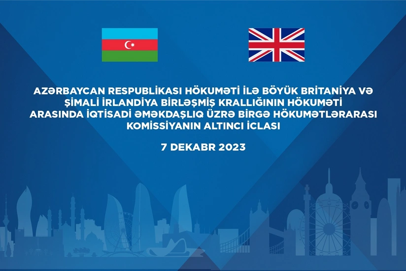 Baku to host 6th meeting of Azerbaijan-UK Intergovernmental Commission