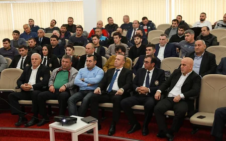 Sumqayıtda cüdo üzrə seminar keçirilib