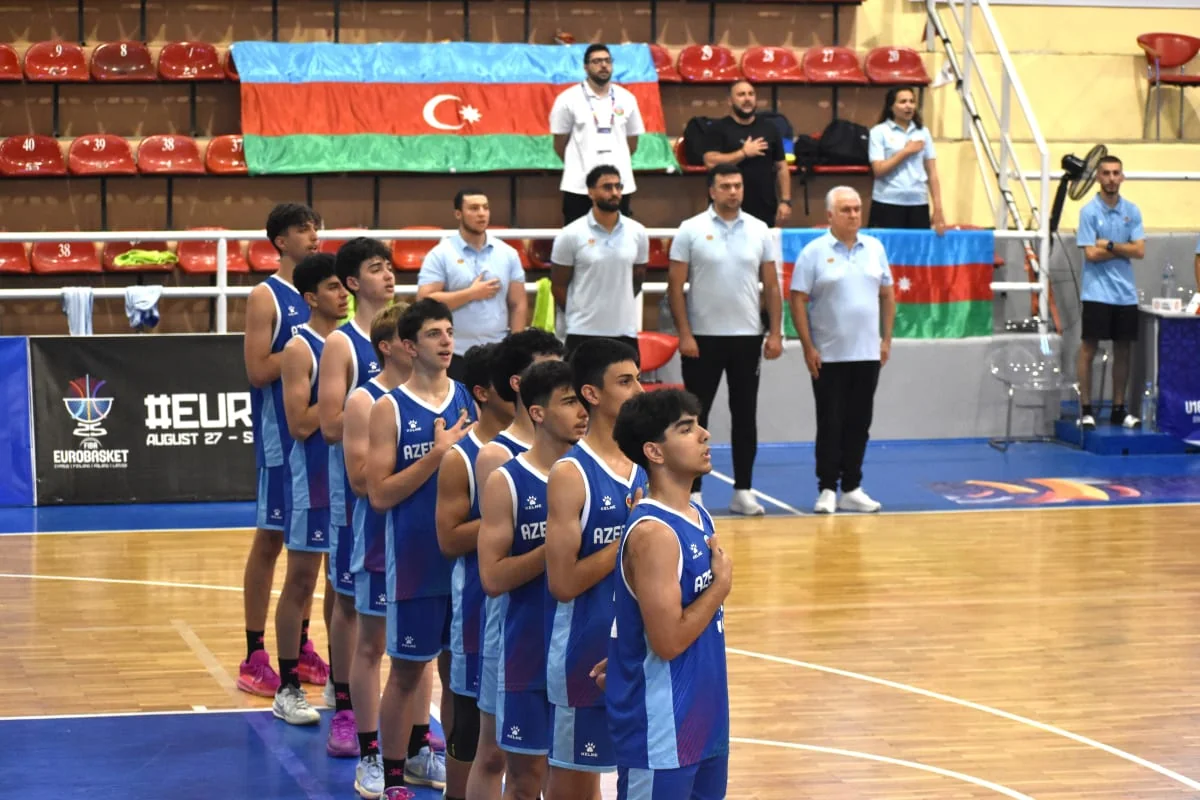Azərbaycanın U-16 basketbol millisi Avropa çempionatını 5-ci yerdə tamamlayıb