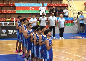 Azərbaycanın U-16 basketbol millisi Avropa çempionatını 5-ci yerdə tamamlayıb