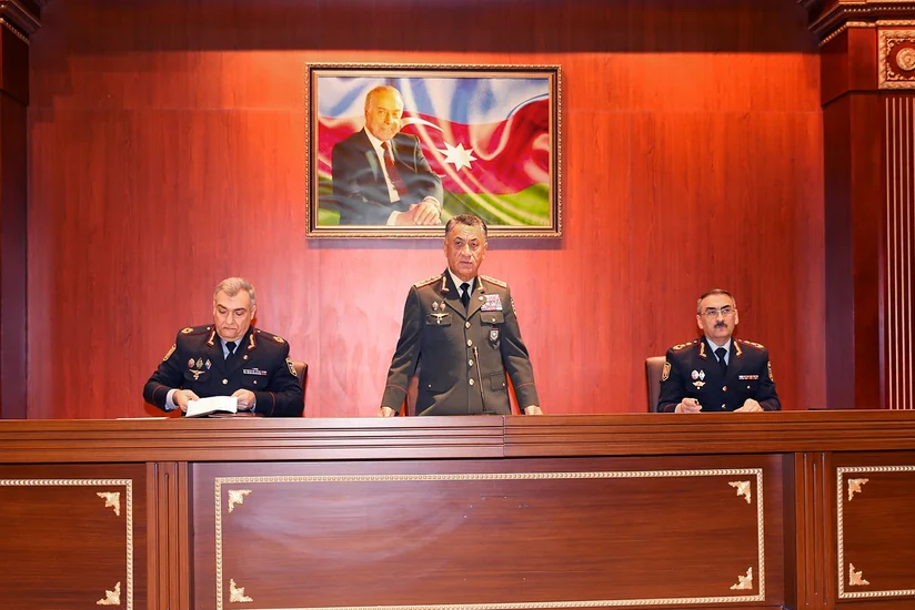 Əlahiddə Çevik Polis Alayında əməliyyat müşavirəsi keçirilib