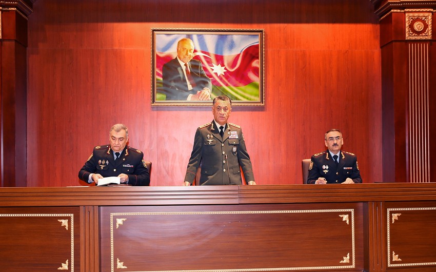 Əlahiddə Çevik Polis Alayında əməliyyat müşavirəsi keçirilib