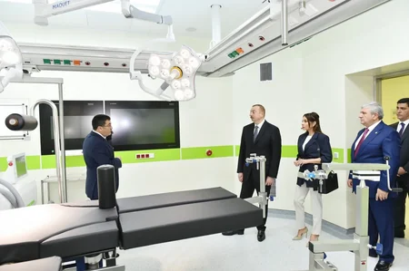 Prezident İlham Əliyev Bona Dea Beynəlxalq Hospitalının açılış mərasimində iştirak edib - YENİLƏNİB