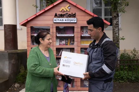 Daşkəsəndə Qurban bayramı münasibətilə sosial yardım aksiyası keçirilib