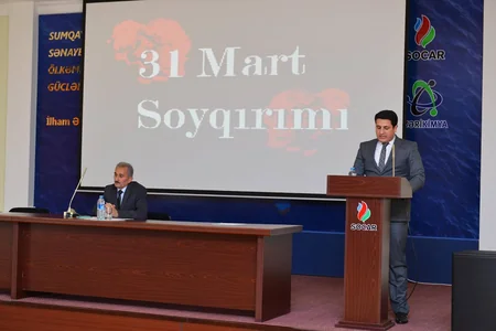 “Azərikimya”da soyqırım qurbanlarının xatirəsi ilə bağlı tədbir keçirilib
