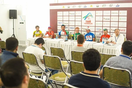“Tour d`Azerbaidjan-2015” veloturunun liderləri yarış barədə təəssüratlarını bölüşüblər