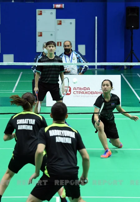 MDB Oyunları: Azərbaycanın badminton millisi Ermənistana qalib gəlib