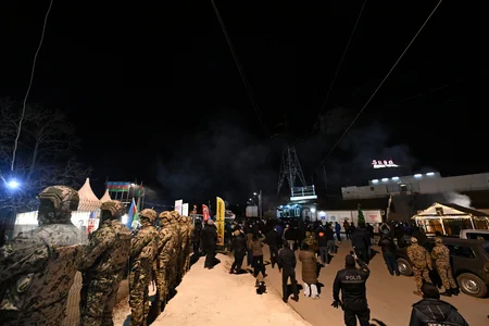 Şuşada atəşfəşanlıq olub