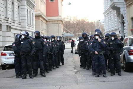 В Австрии десятки тыс. человек протестовали против антиковидных мер