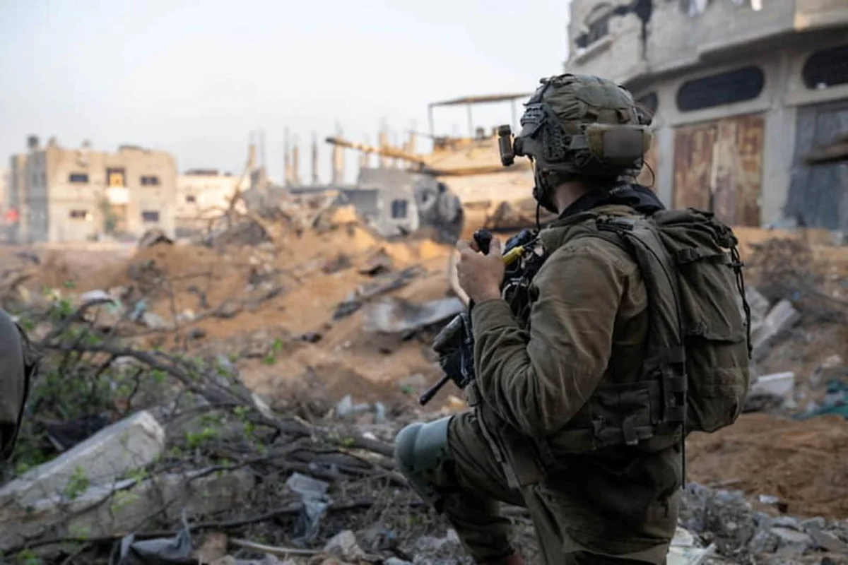 IDF strikes Hamas terrorists operating in HQ in Gaza Strip