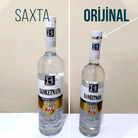 Goranboyda restoranda saxta alkoqollu içkilər aşkarlanıb