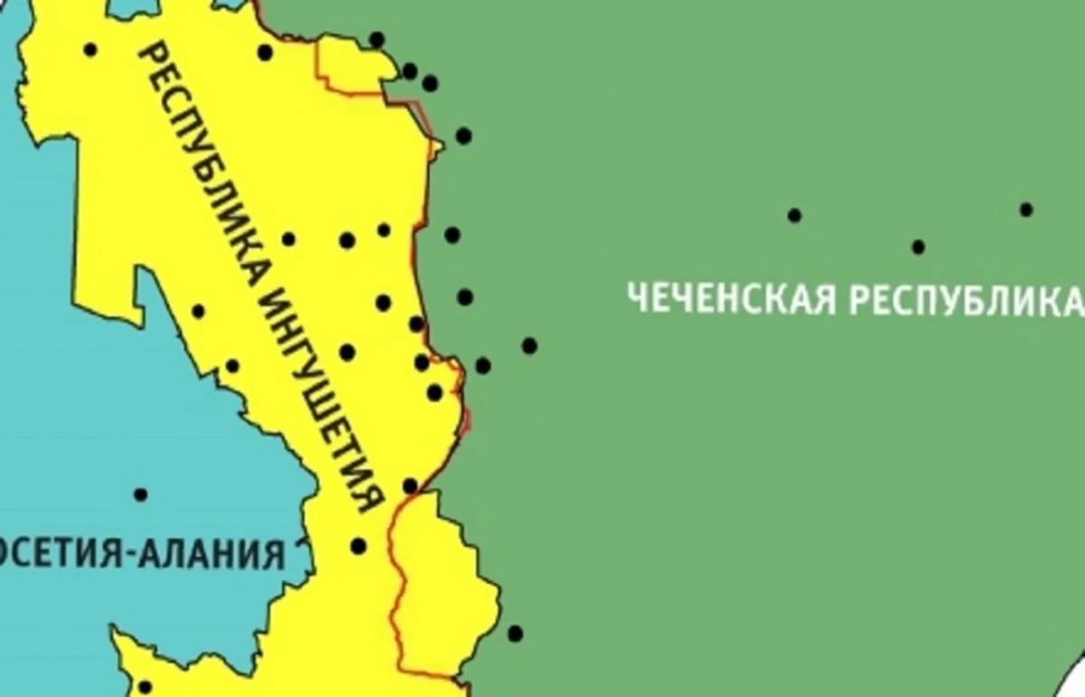 Соглашение о границе между Чечней и Ингушетией вступило в силу