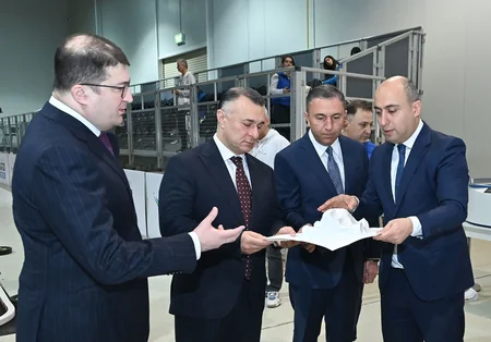 SAF 2023-ün üçüncü günündə dövlət rəsmiləri yarışları izləyiblər 