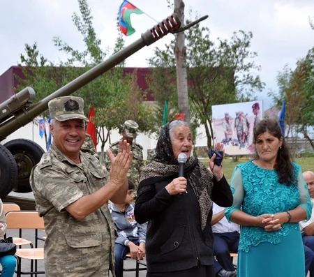 Milli Qəhrəman Topçu İsgəndərin yubileyi qeyd olunub