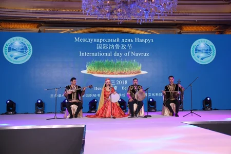Pekində Beynəlxalq Novruz günü münasibəti ilə mərasim təşkil edilib - FOTO