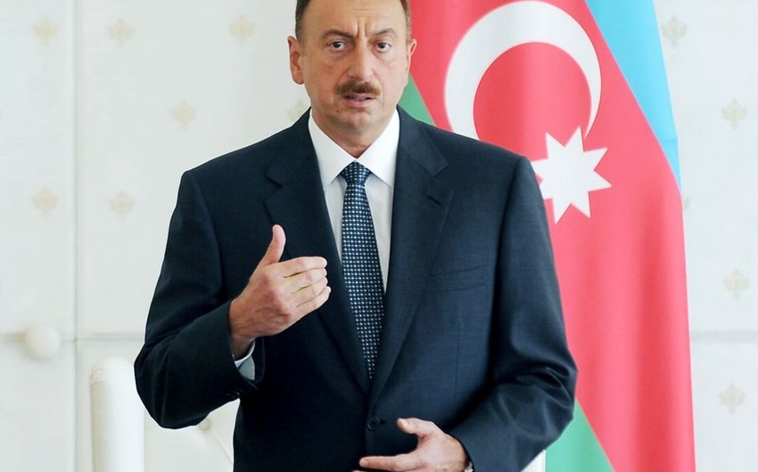 Prezident İlham Əliyev Şəki-Qax-Zaqatala avtomobil yolunun Şəki-Qax hissəsinin yenidənqurmadan sonra açılışında iştirak edib