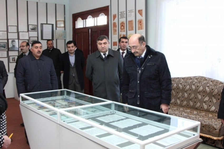Əbülfəs Qarayev Sabirabadda mədəniyyət müəssisələrinin fəaliyyəti ilə tanış olub