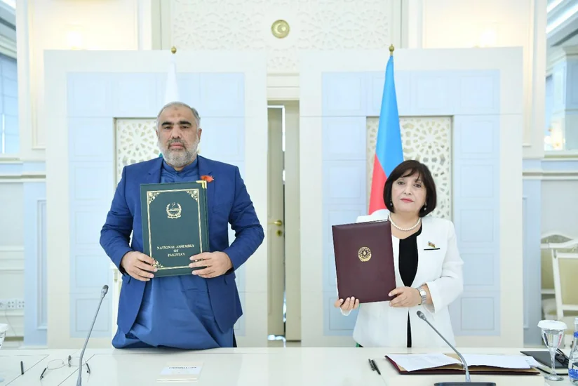 Azərbaycan və Pakistan parlamentləri arasında Anlaşma Memorandumu imzalanıb