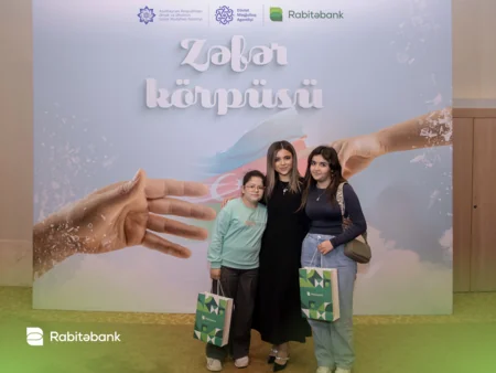 Şəhid övladlarının iştirakı ilə “Zəfər körpüsü” layihəsi həyata keçirilib