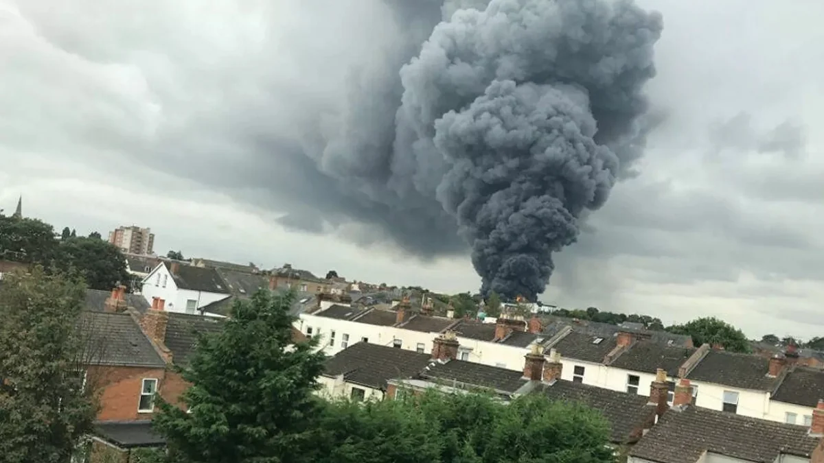 Explosions reported in Leamington, UK