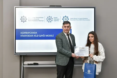 “Övladlığa götürmə sahəsində göstərilən xidmətlər”lə bağlı media nümayəndələrinə təlim keçirilib