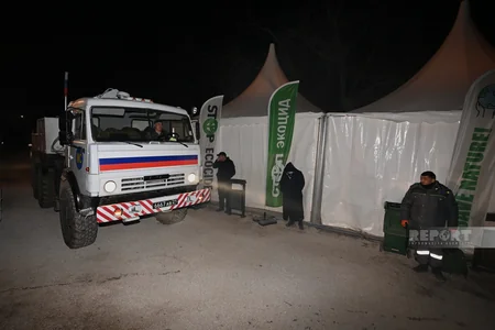 Laçından Xankəndi istiqamətinə Rusiya sülhməramlılarının 15 avtomobili maneəsiz hərəkət edib
