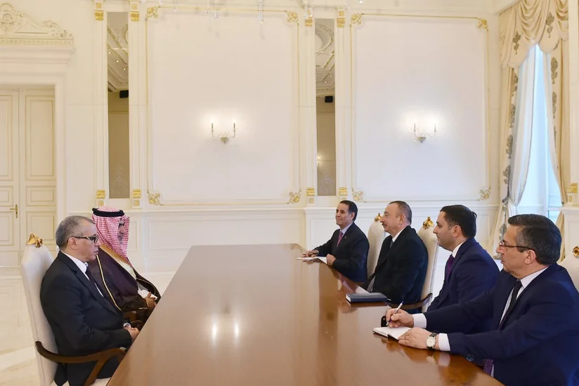 Prezident İlham Əliyev Səudiyyə Ərəbistanı Xarici İşlər Nazirliyinin ərəb körfəzi məsələləri üzrə dövlət nazirini qəbul edib - YENİLƏNİB