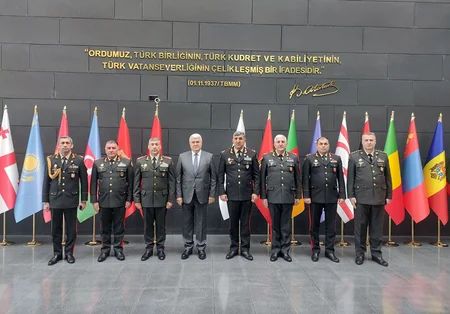 Azərbaycan Ordusunun bir qrup yüksək rütbəli hərbçisinin Türkiyədə səfəri davam edir