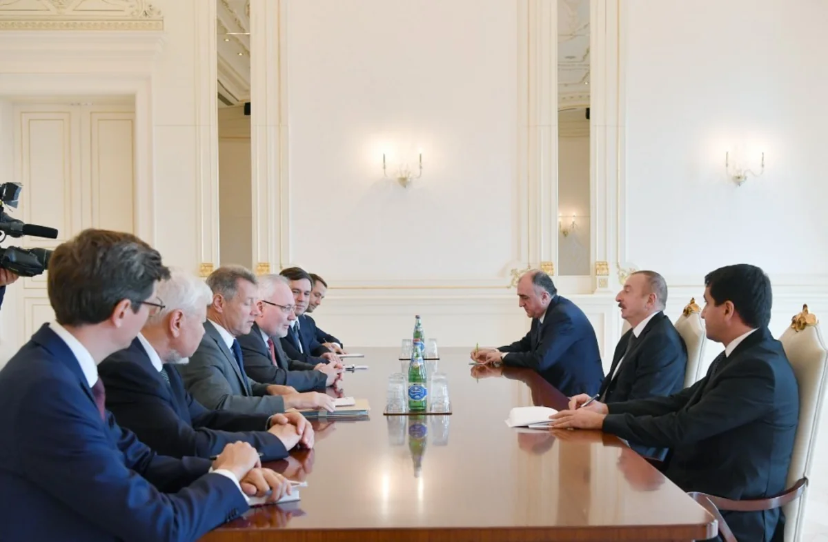 President Ilham Aliyev receives OSCE Minsk Group co-chairs